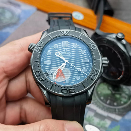 VS Factory Omega Seamaster Diver 300M “Black Black”