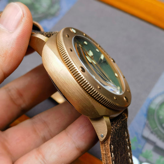 VS Factory Panerai Submersible Bronzo Green Dial / Auto Movement