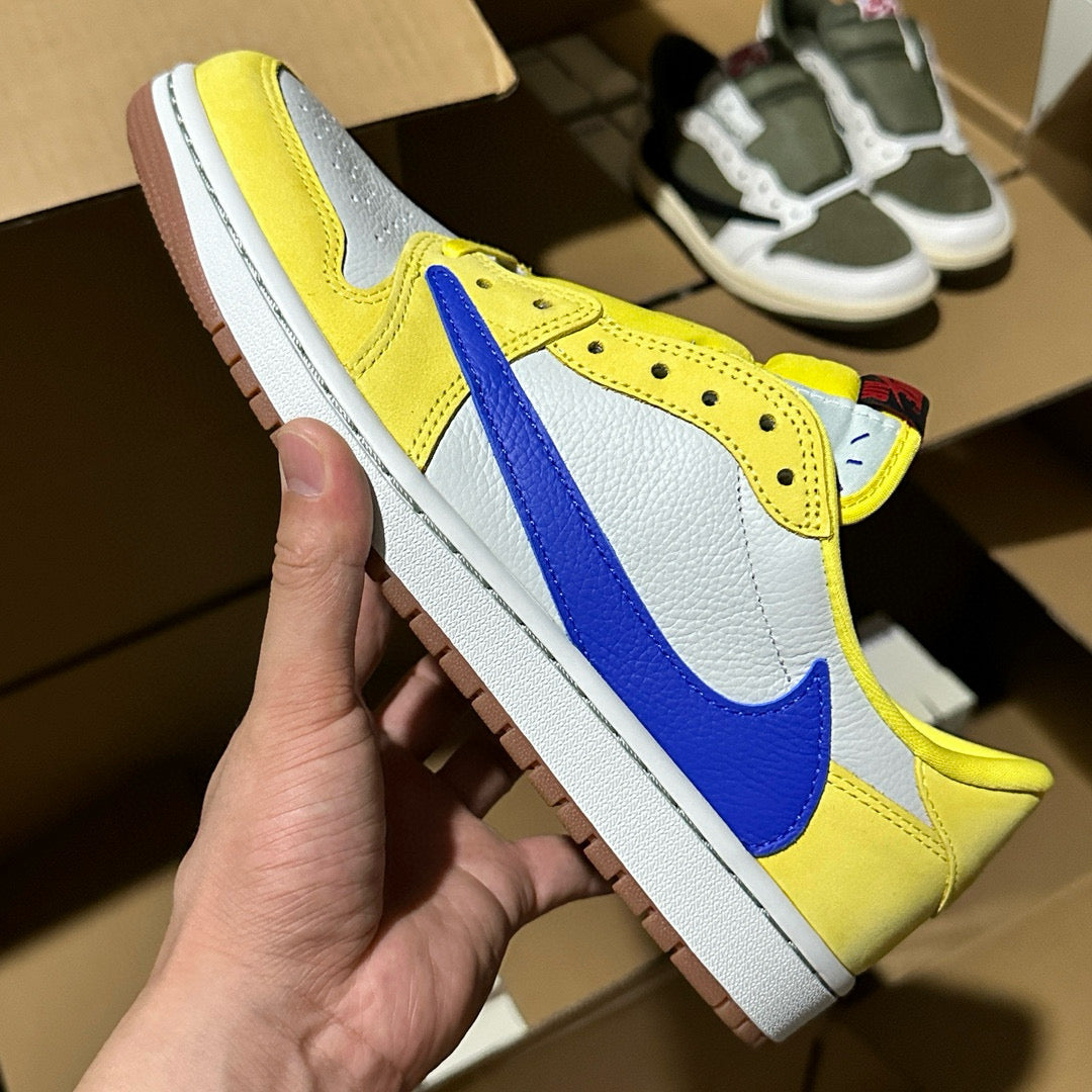 Jordan 1 Retro Low OG SP Travis Scott Canary