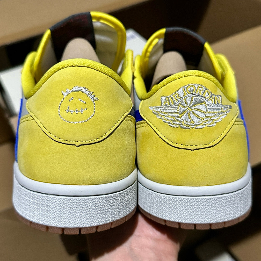Jordan 1 Retro Low OG SP Travis Scott Canary