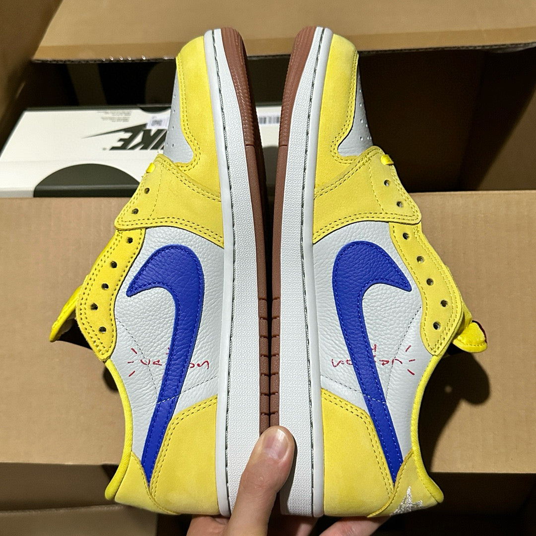 Jordan 1 Retro Low OG SP Travis Scott Canary