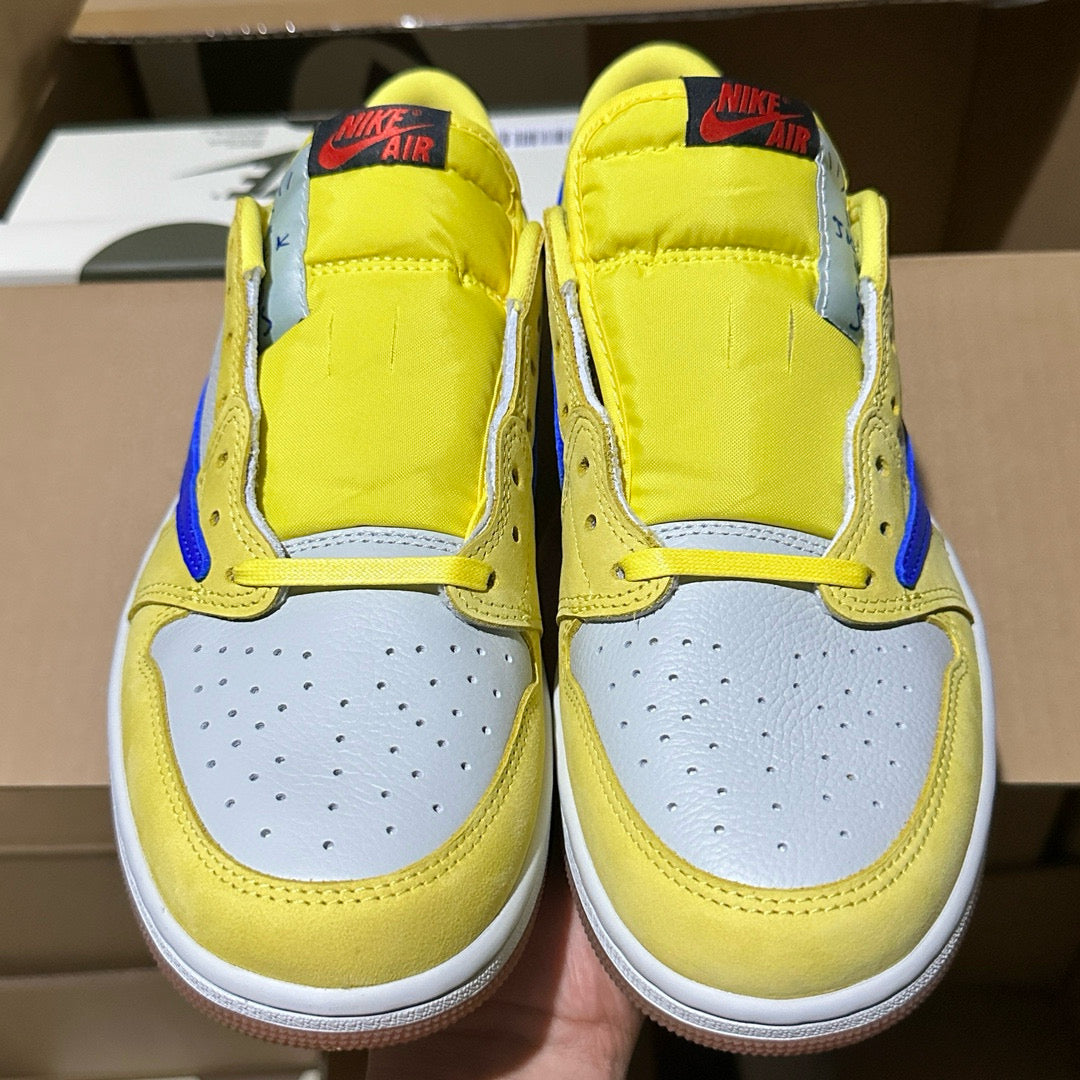 Jordan 1 Retro Low OG SP Travis Scott Canary