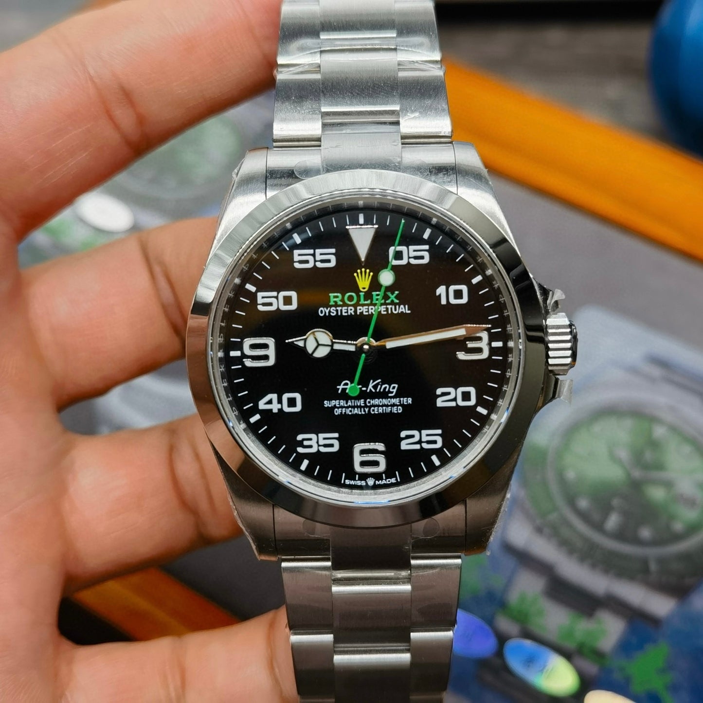 VS Factory Rolex Air-King 40mm – Black Dial