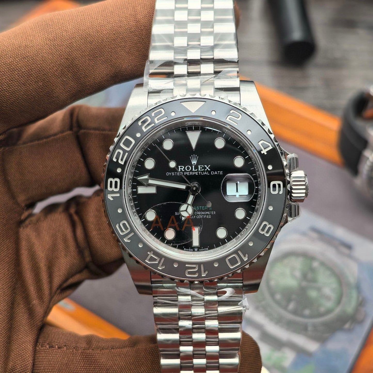 VS Factory Rolex GMT-Master II Black Ceramic Bezel