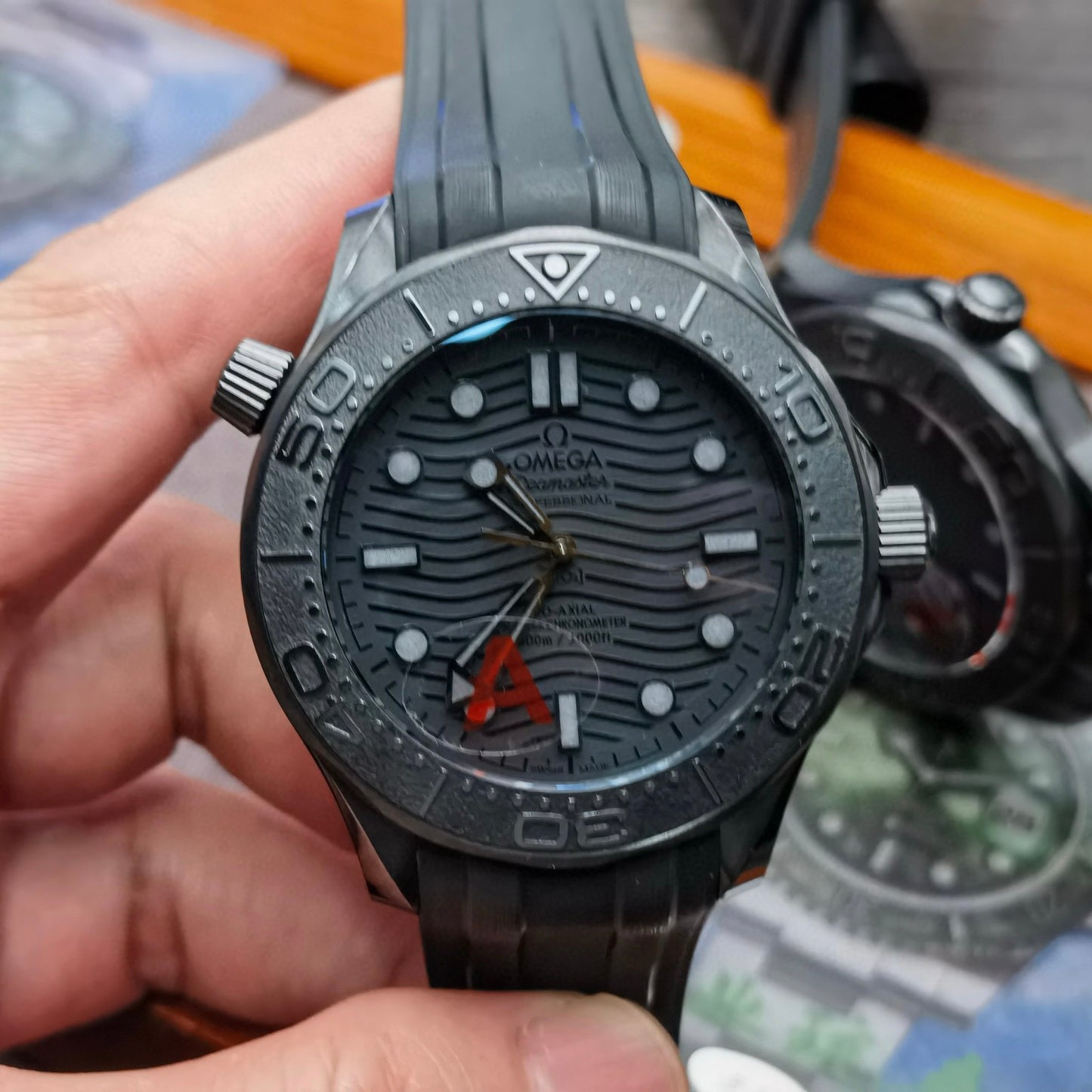 VS Factory Omega Seamaster Diver 300M “Black Black”