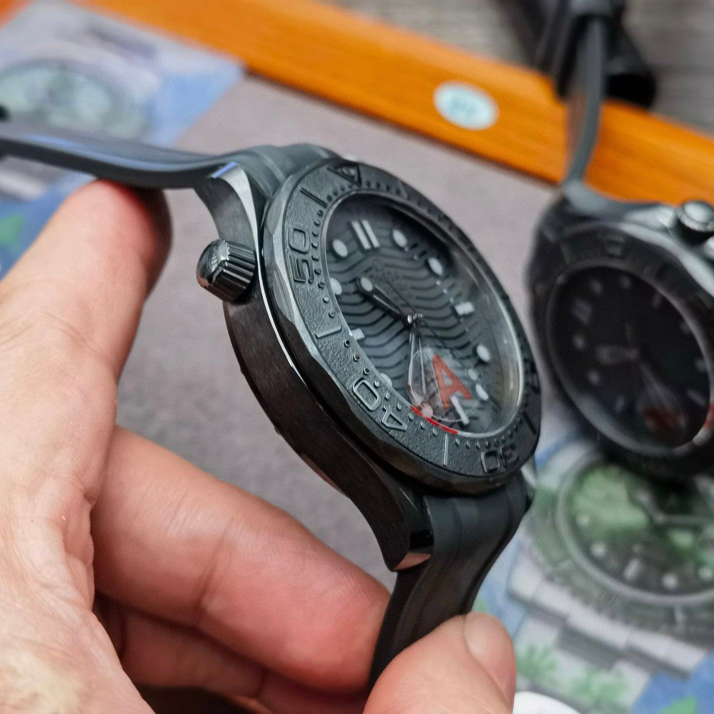 VS Factory Omega Seamaster Diver 300M “Black Black”