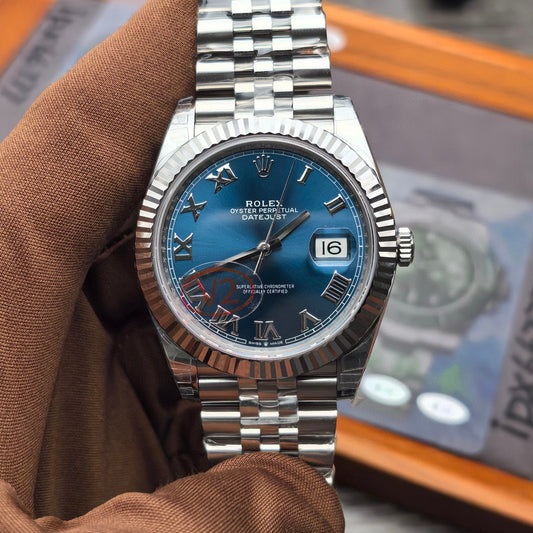 VS Factory Rolex Datejust 41 Blue Roman Dial