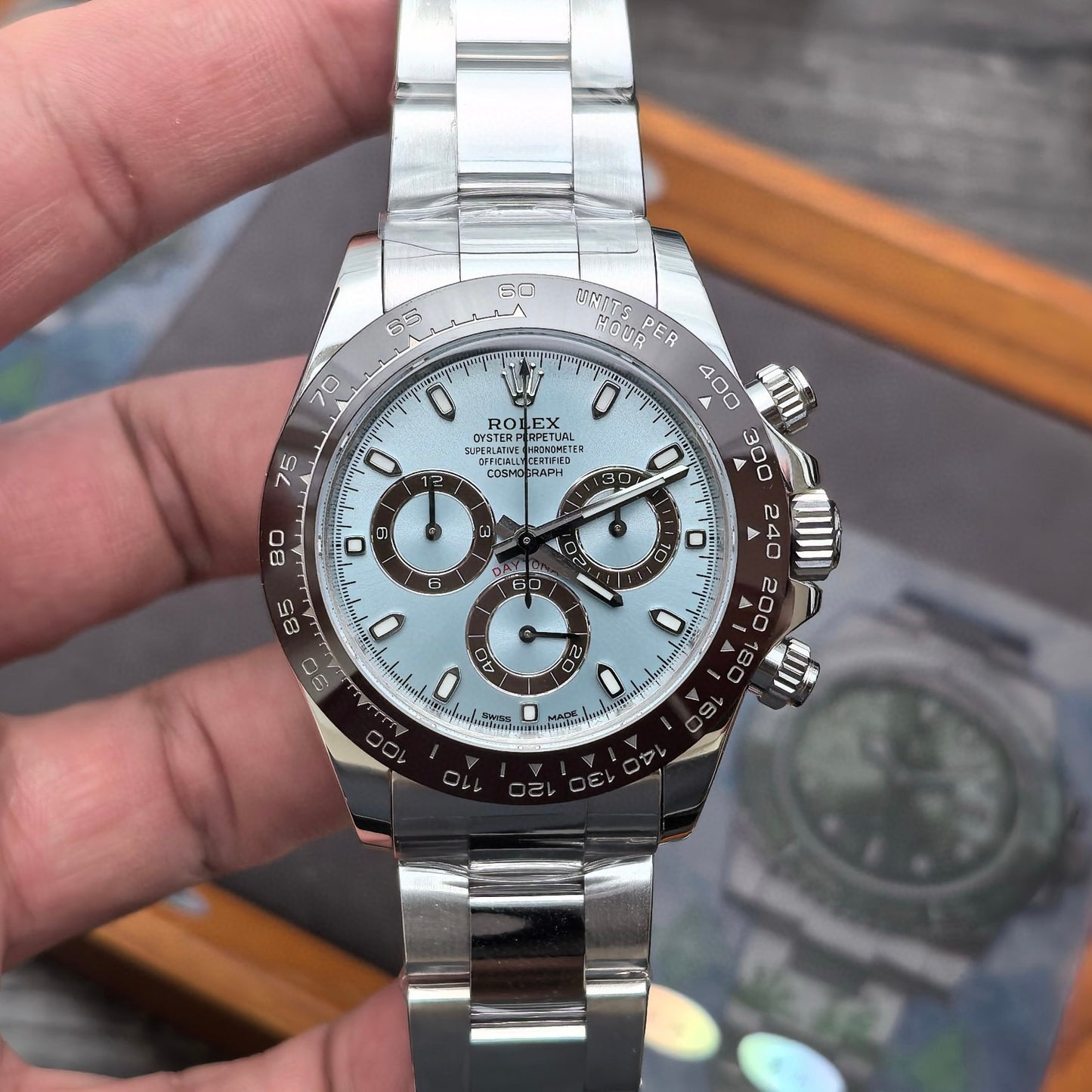 VS Factory Rolex Cosmograph Daytona – Ice Blue Dial