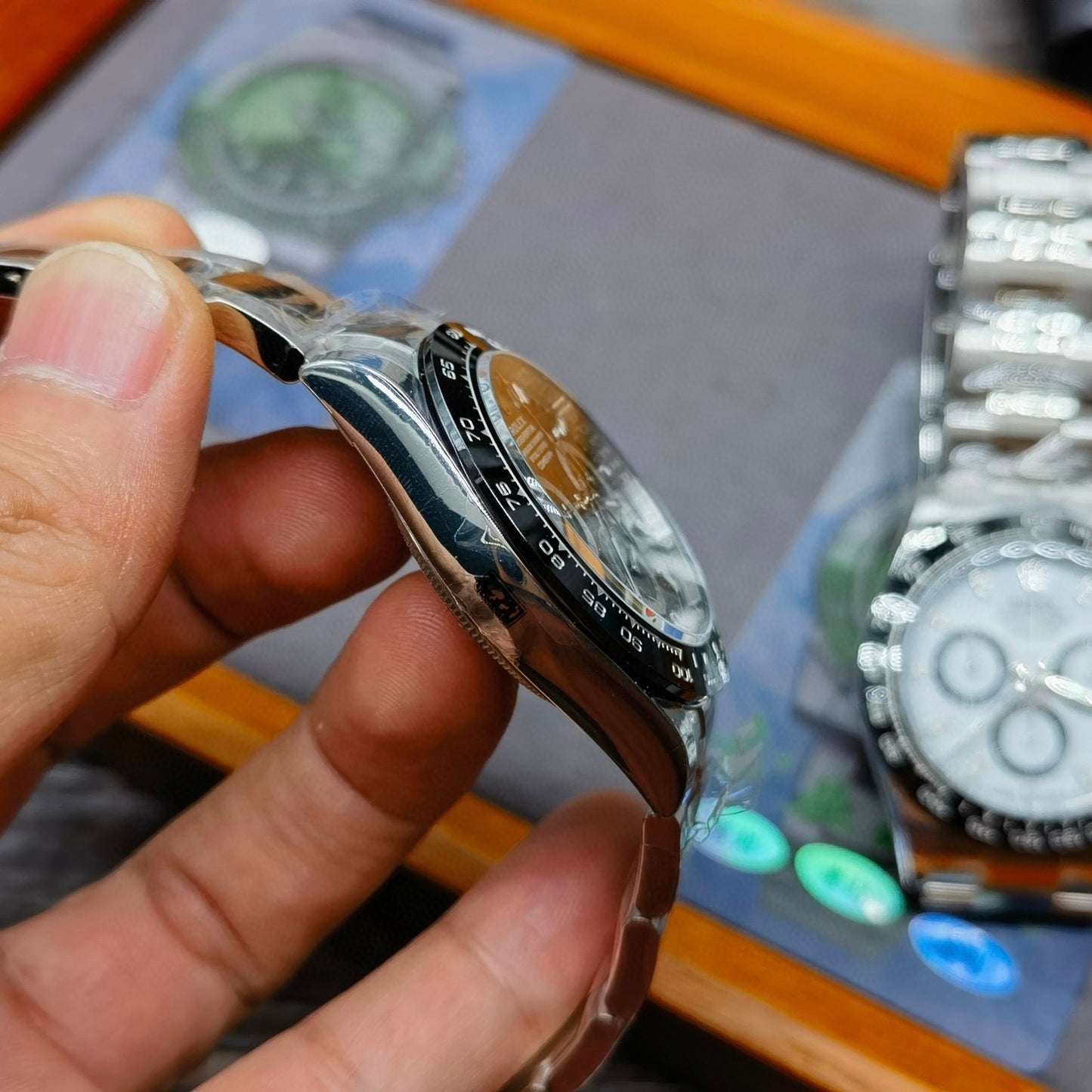 VS Factory Rolex Cosmograph Daytona – Black Dial – Black Ceramic Bezel