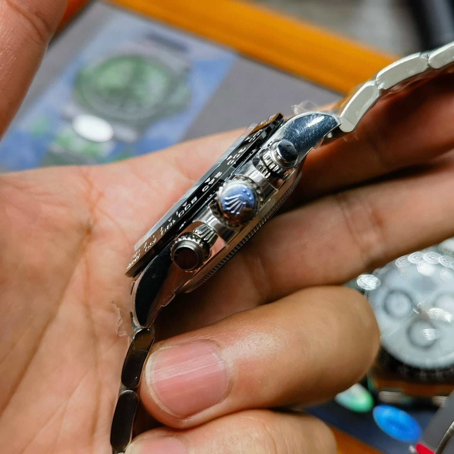 VS Factory Rolex Cosmograph Daytona – Black Dial – Black Ceramic Bezel