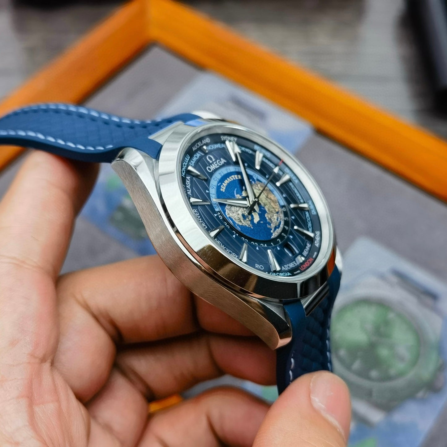 VS Factory Omega Seamaster Aqua Terra Worldtimer