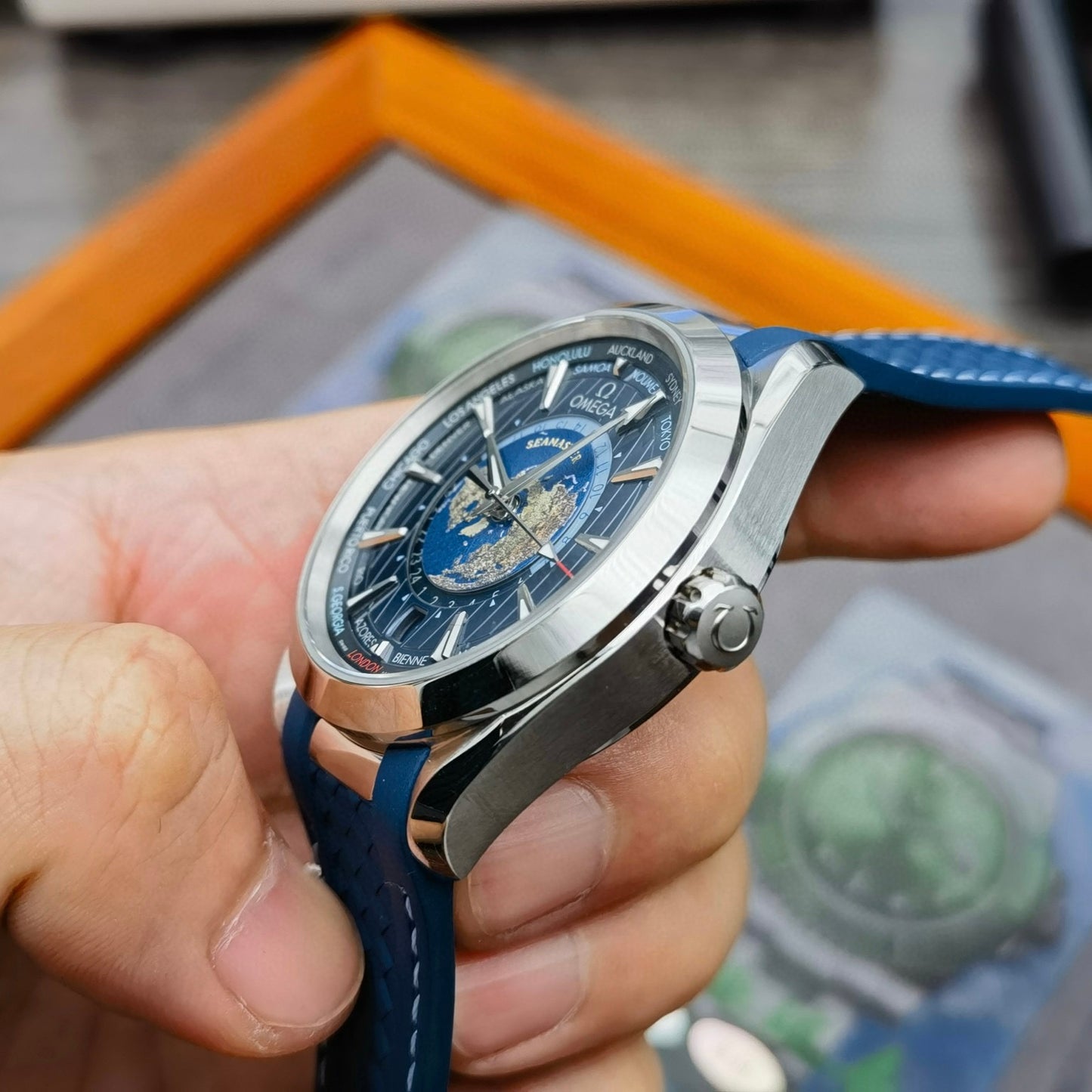 VS Factory Omega Seamaster Aqua Terra Worldtimer
