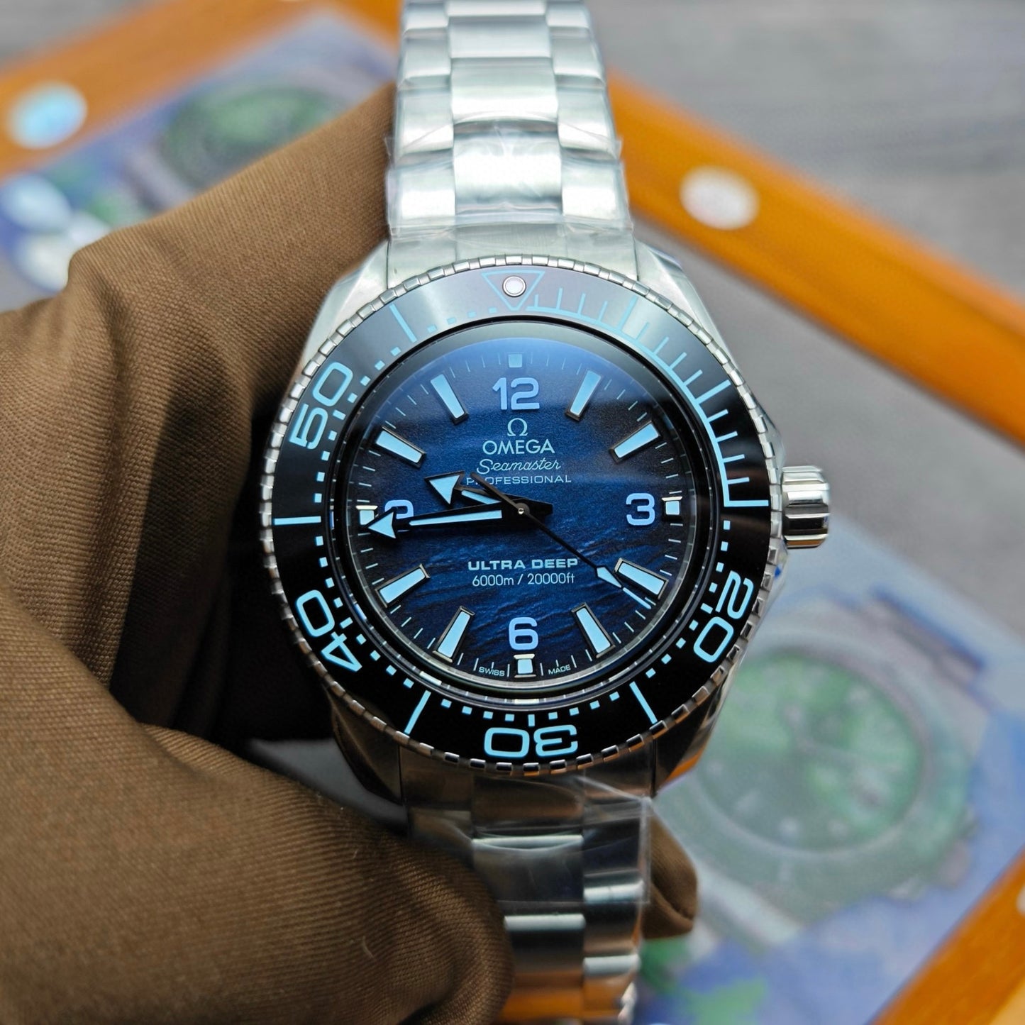 VS Factory Omega Ultra Deep 6000M – Blue Dial