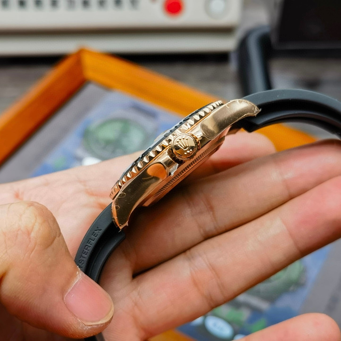 VS Factory Rolex Yacht-Master 40 Everose Gold