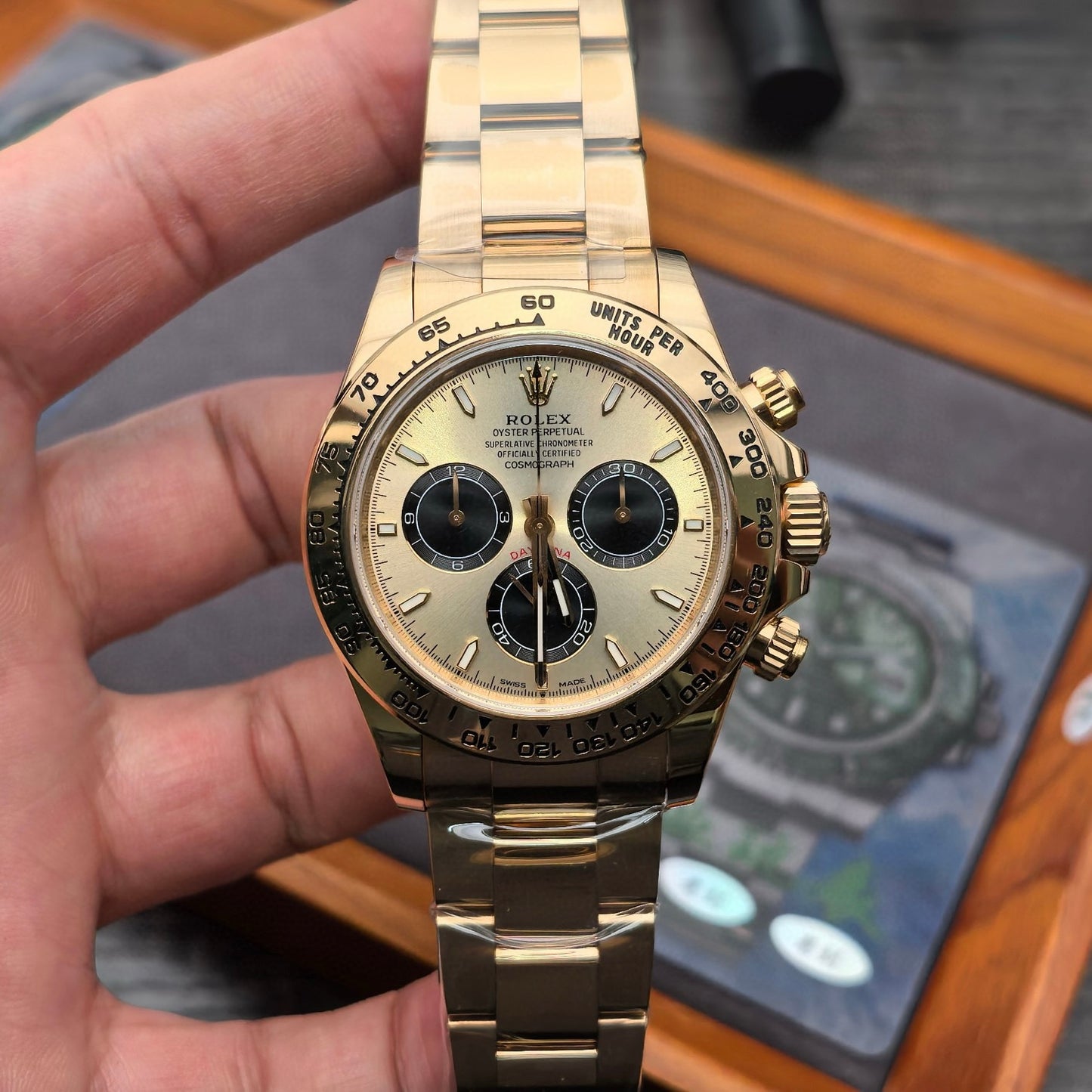 VS Factory Rolex Daytona Gold Dial / Cal. 4131