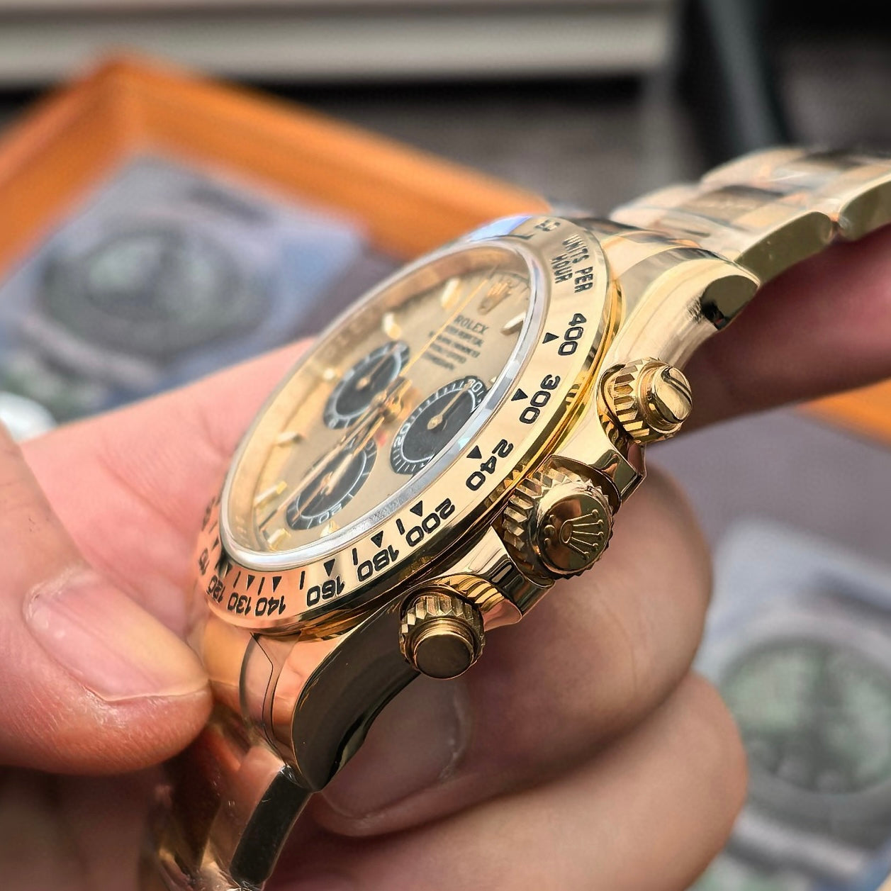 VS Factory Rolex Daytona Gold Dial / Cal. 4131