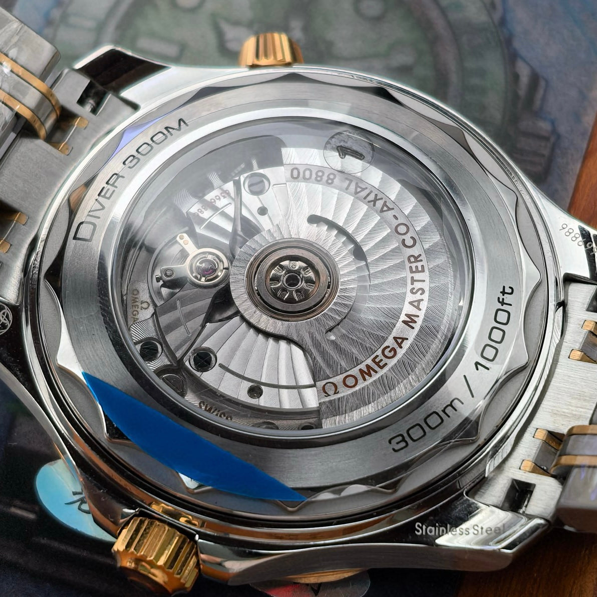 VS Factory Omega Seamaster Diver 300M Black / Two-Tone / Cal. 8800