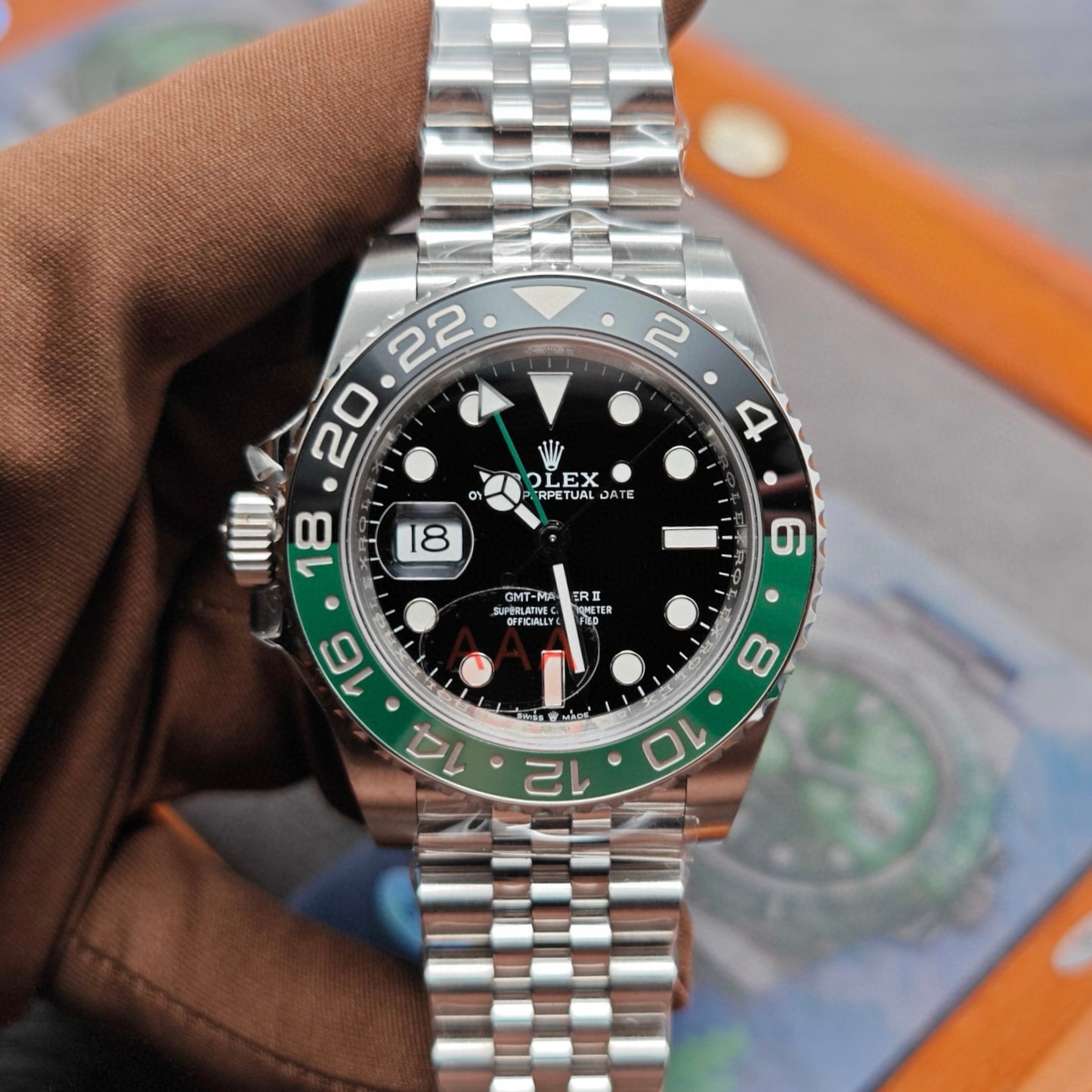 VS Factory Rolex GMT-Master II Green-Black Bezel / Jubilee / Cal. 3285