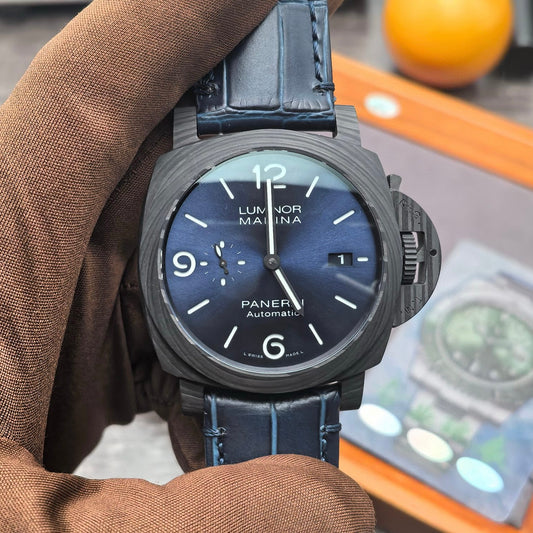 VS Factory Panerai Luminor Marina Blue Dial / Carbon Case / Cal. P.9010