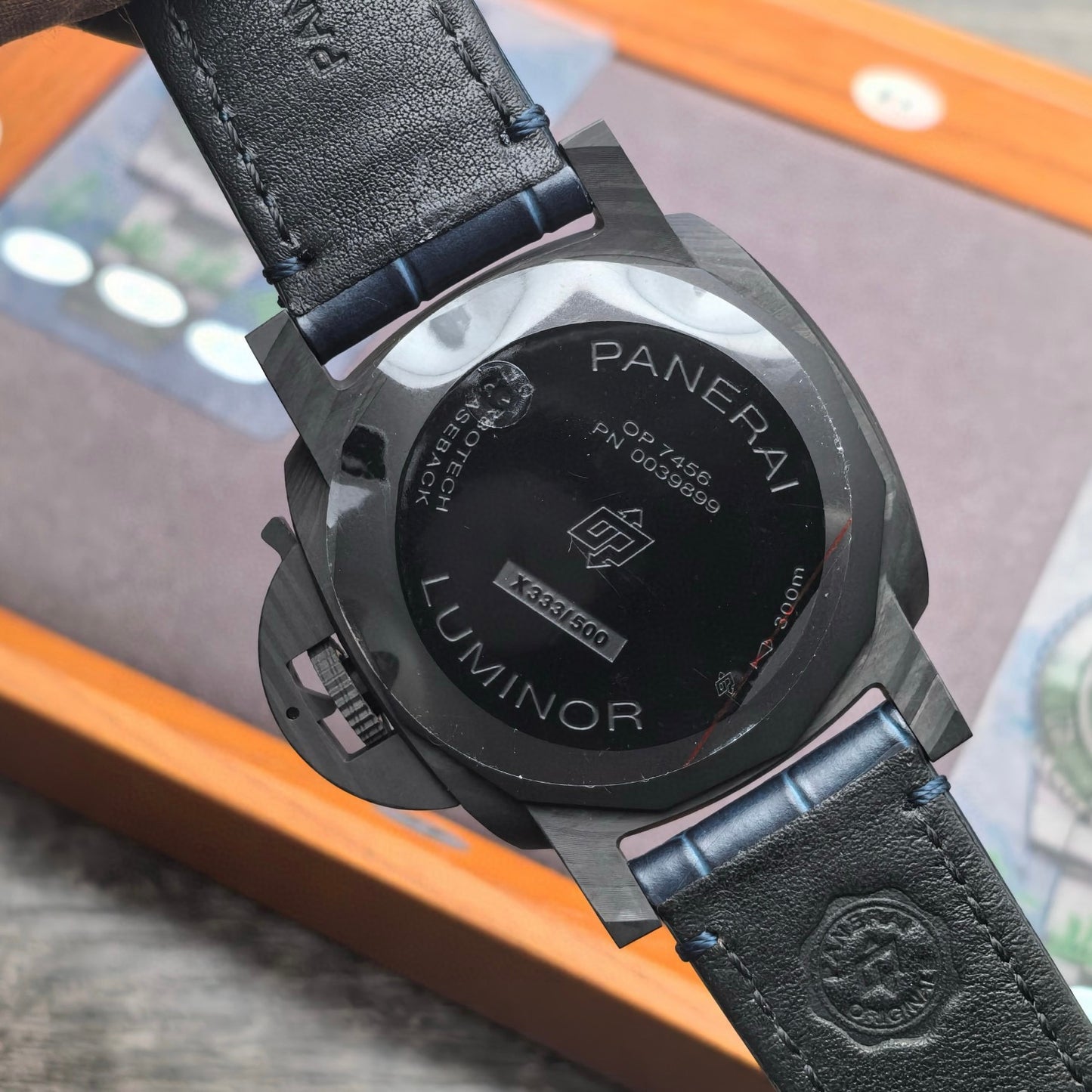 VS Factory Panerai Luminor Marina Blue Dial / Carbon Case / Cal. P.9010