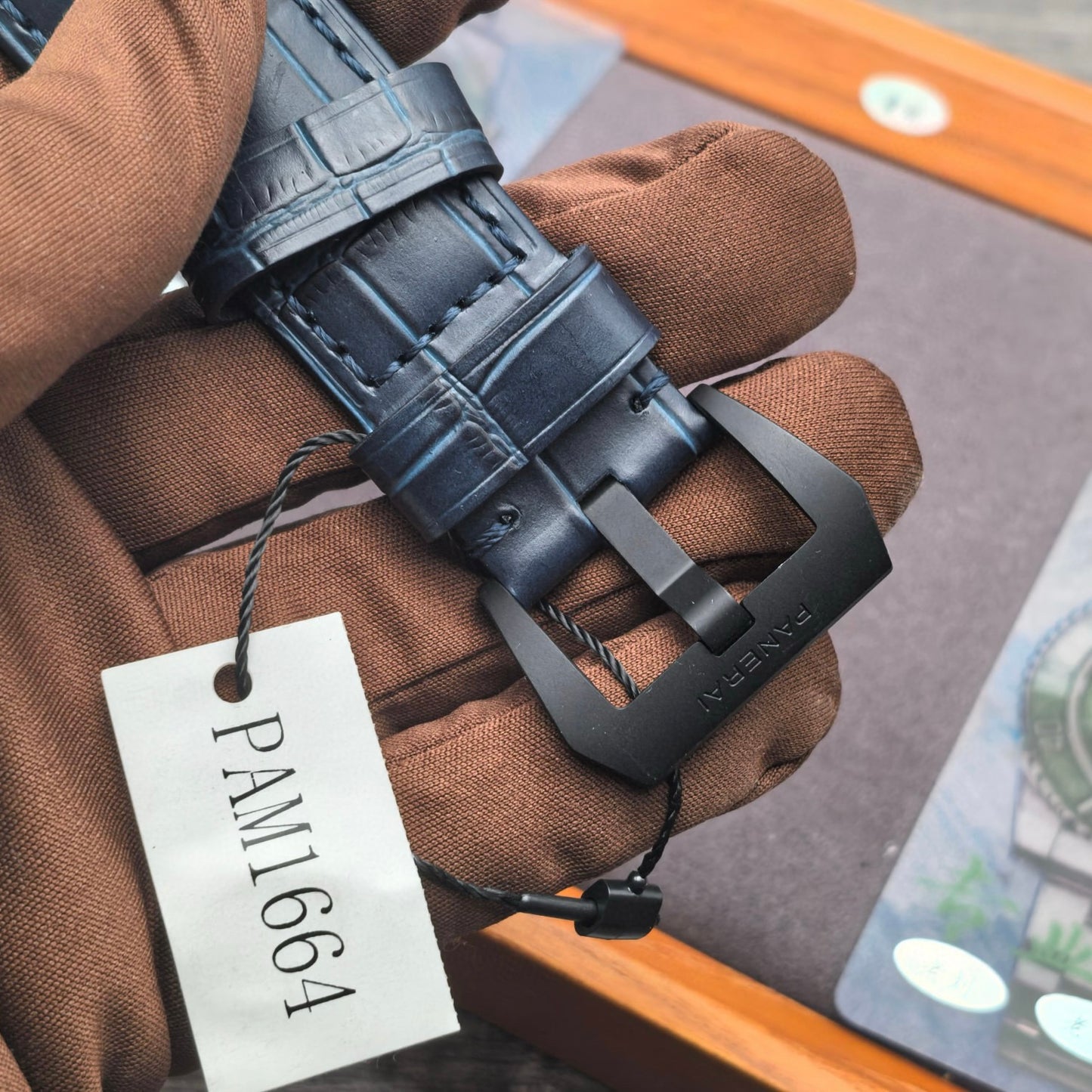 VS Factory Panerai Luminor Marina Blue Dial / Carbon Case / Cal. P.9010