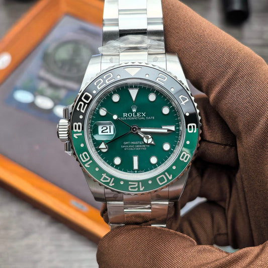 VS Factory Rolex GMT-Master II Green Dial / Oyster Bracelet / Cal. 3285