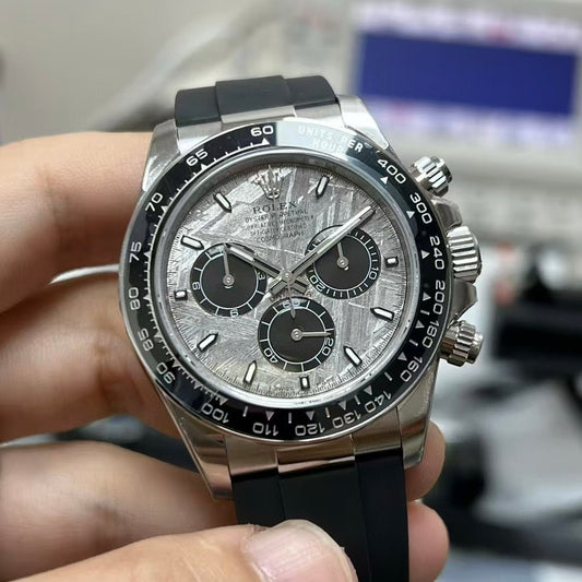 VS Factory Rolex Daytona Meteorite Dial / Rubber Strap / Cal. 4131
