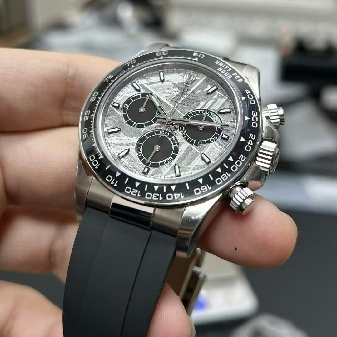 VS Factory Rolex Daytona Meteorite Dial / Rubber Strap / Cal. 4131