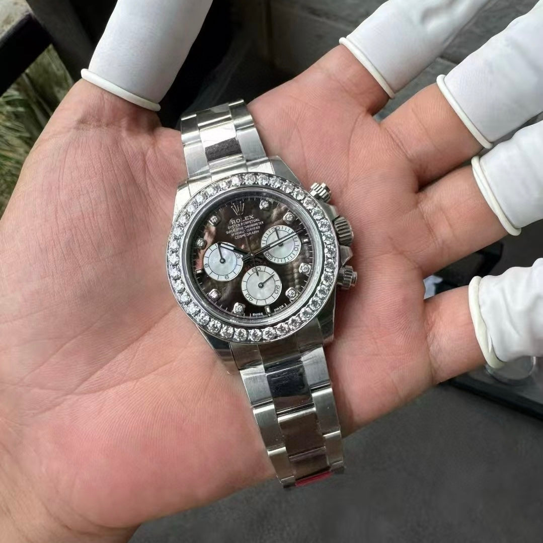 VS Factory V3 Rolex Daytona Diamond Bezel / Mother-of-Pearl Dial / Cal. 4131
